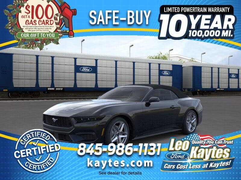 2026 Ford Mustang EcoBoost Premium Convertible RWD