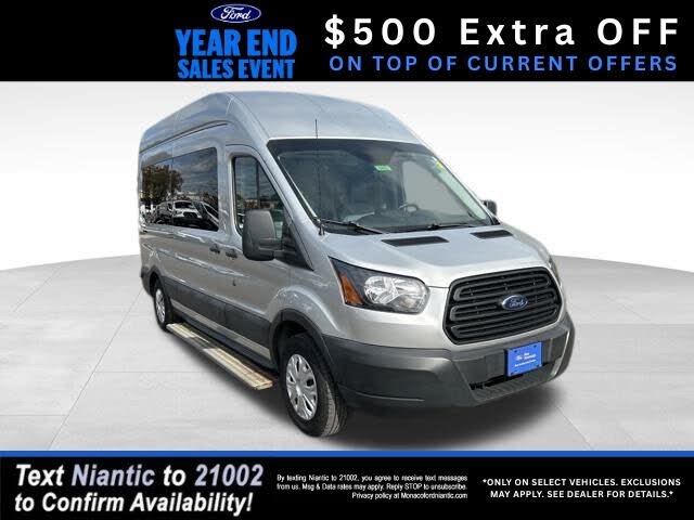 2019 Ford Transit Passenger 350 XL High Roof LWB RWD with Sliding Passenger-Side Door