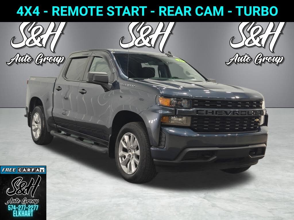 2022 Chevrolet Silverado 1500 Custom Crew Cab 4WD