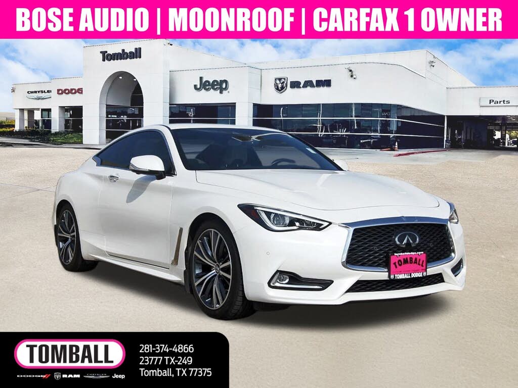 2022 INFINITI Q60 3.0T Luxe RWD