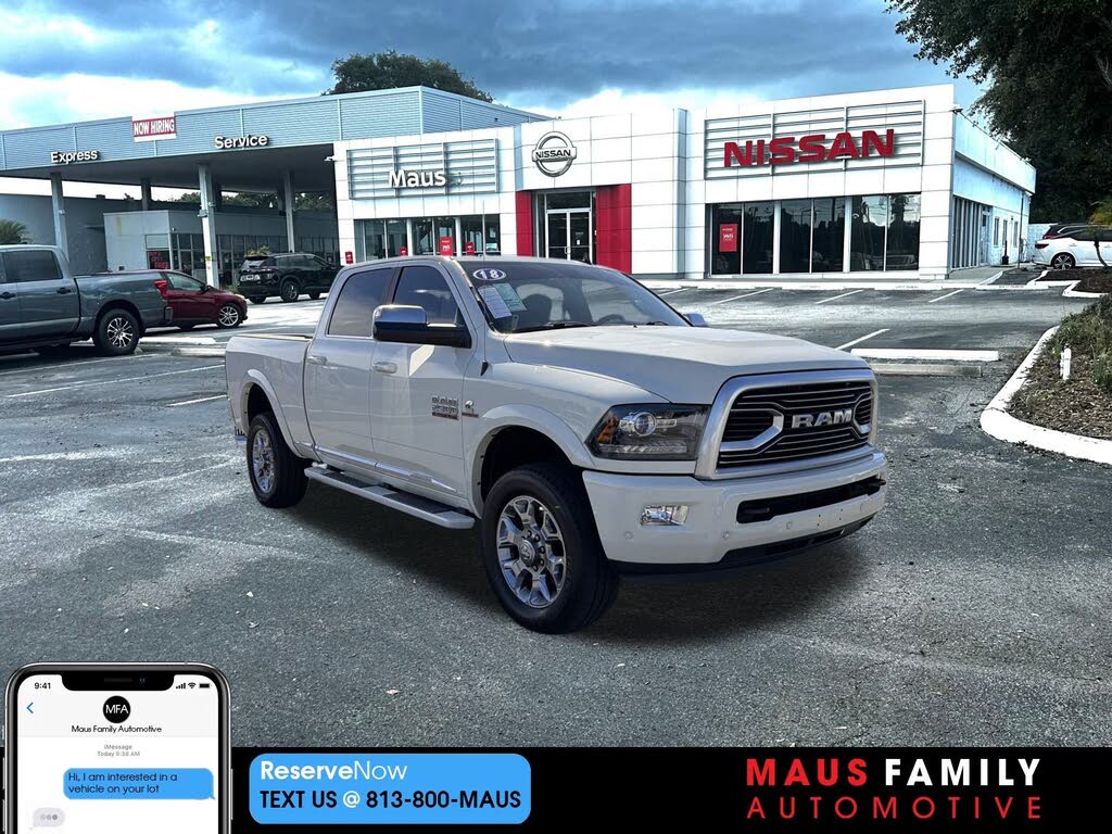 2018 RAM 2500 Laramie Limited Crew Cab 4WD