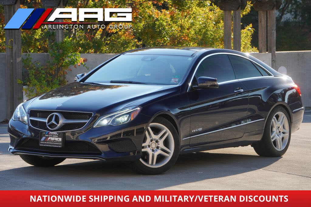 2015 Mercedes-Benz E-Class E 400 Coupe 4MATIC AWD