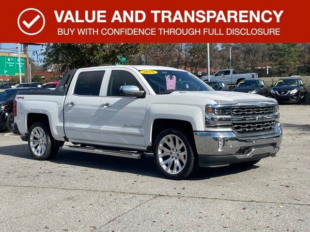 2018 Chevrolet Silverado 1500 LTZ Crew Cab 4WD