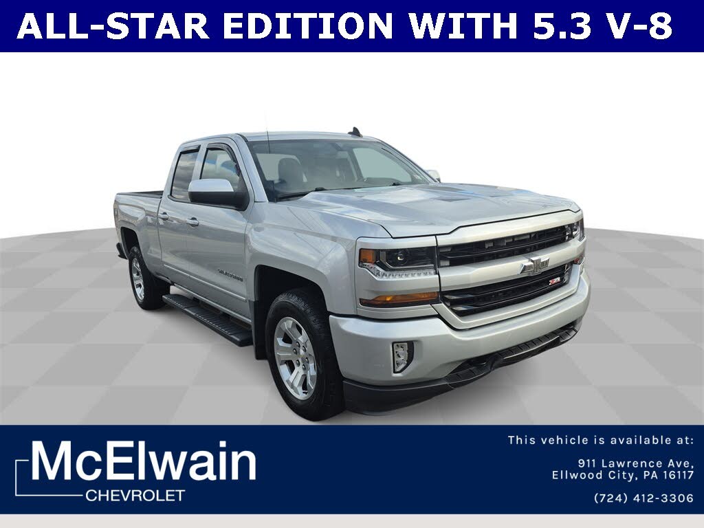 2017 Chevrolet Silverado 1500 LT Double Cab 4WD