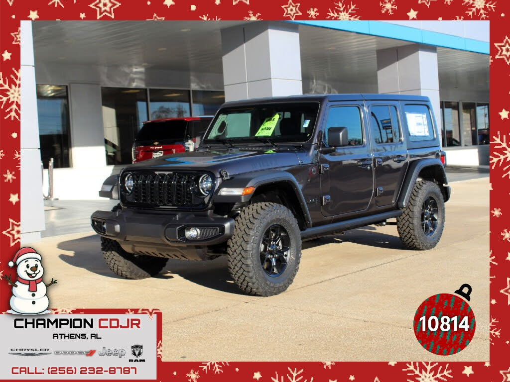 2026 Jeep Wrangler Willys 4-Door 4WD