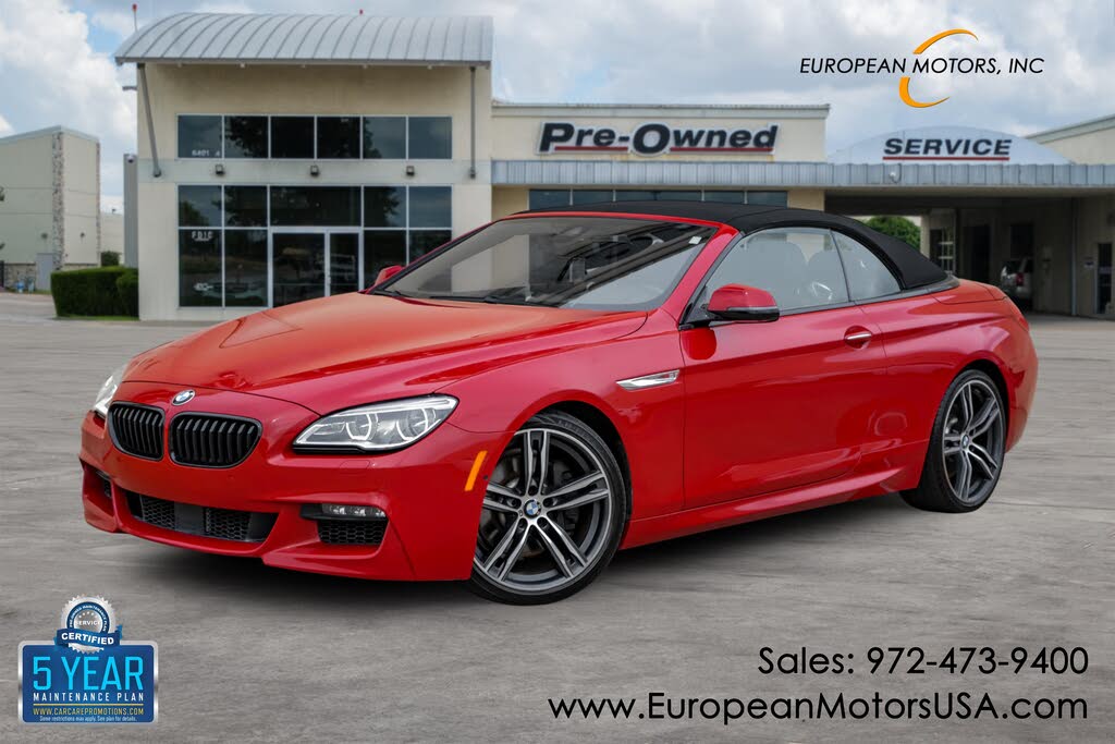 2018 BMW 6 Series 640i Convertible RWD
