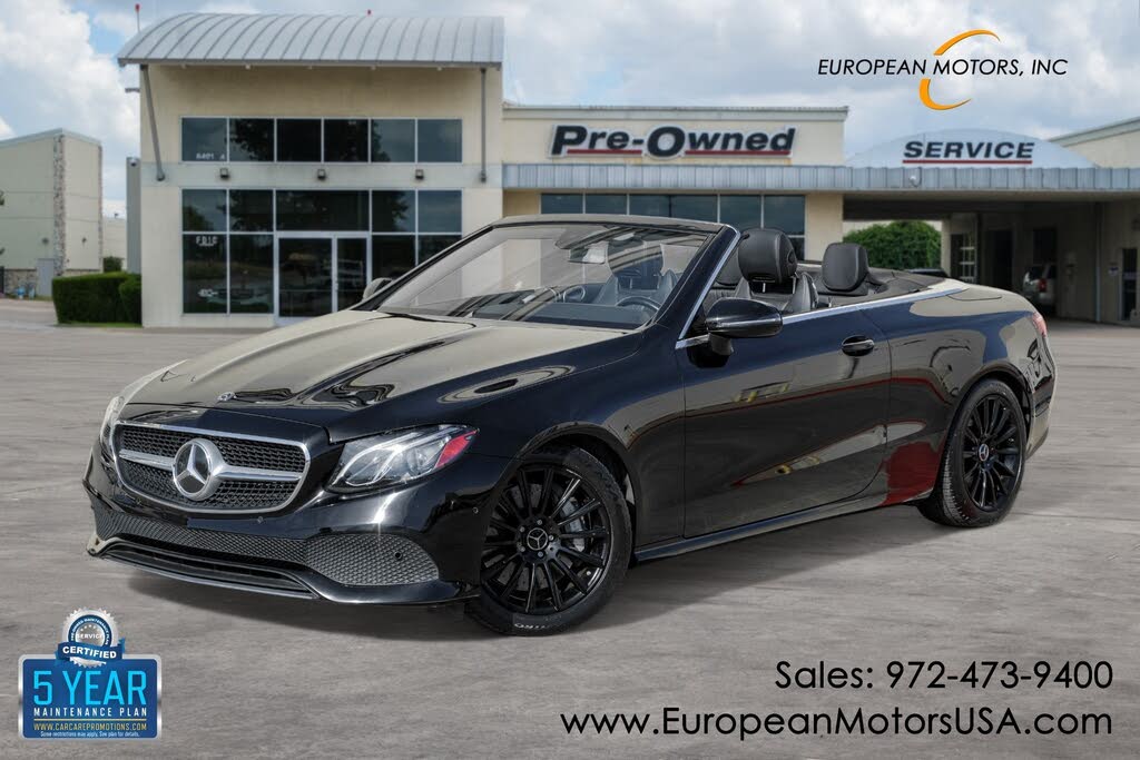 2018 Mercedes-Benz E-Class E 400 Cabriolet RWD