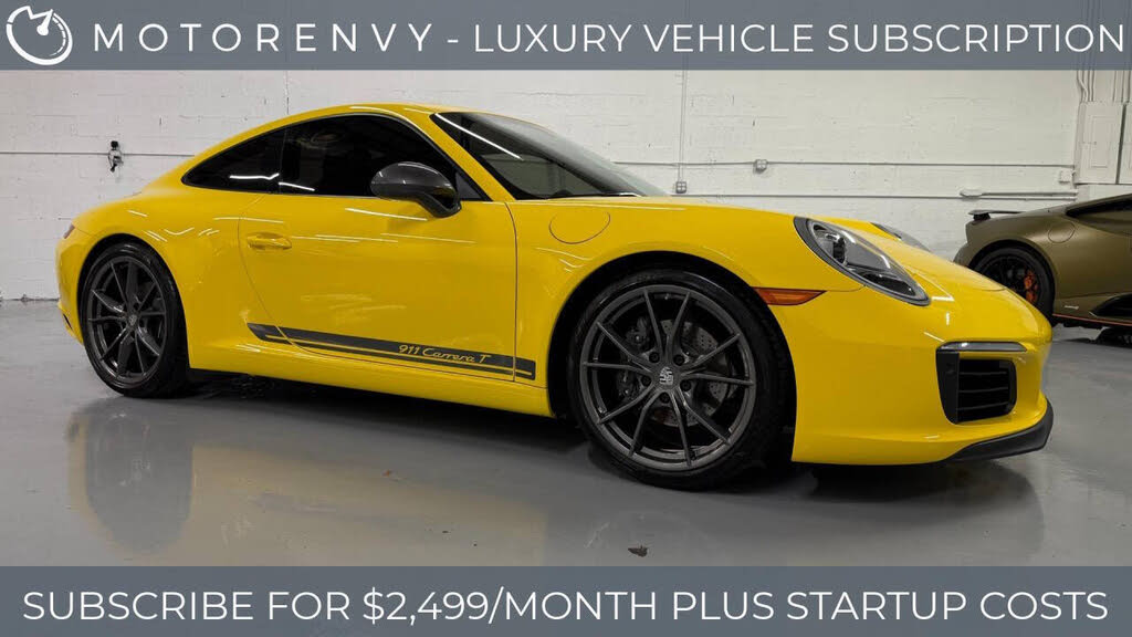 2018 Porsche 911 Carrera T Coupe RWD