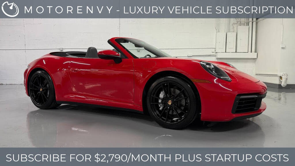 2023 Porsche 911 Carrera Cabriolet RWD