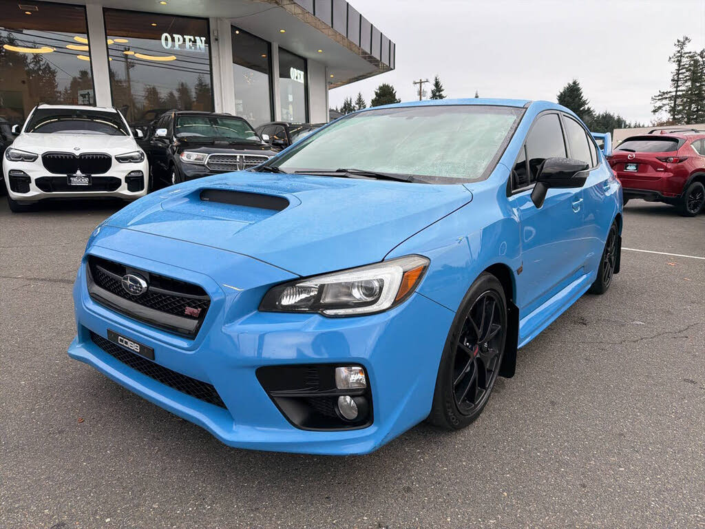 2016 Subaru WRX STI Series.HyperBlue