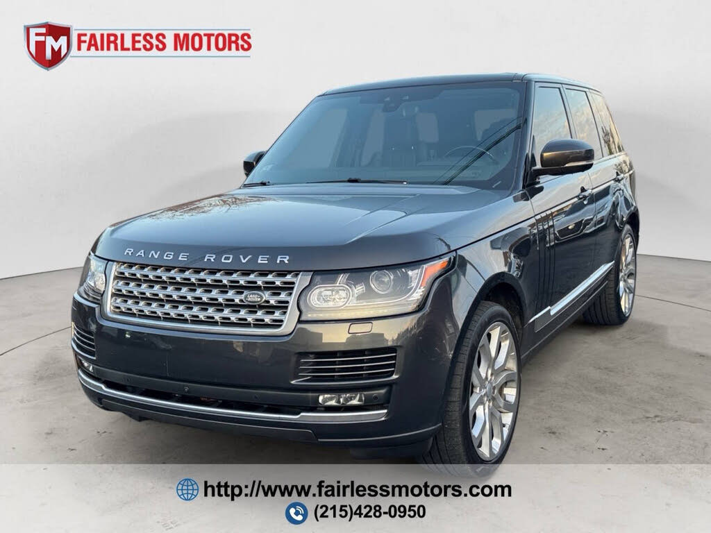 2017 Land Rover Range Rover V8 Supercharged 4WD