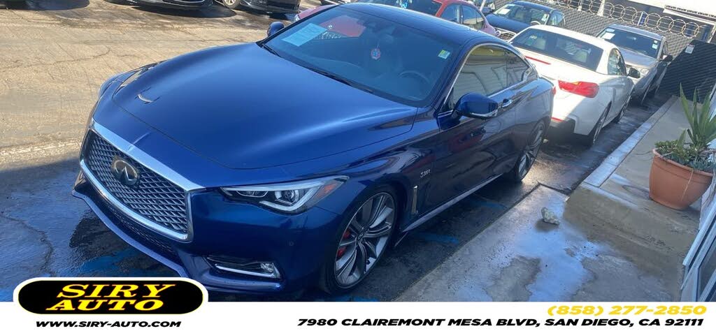 2018 INFINITI Q60 Red Sport 400 Coupe RWD