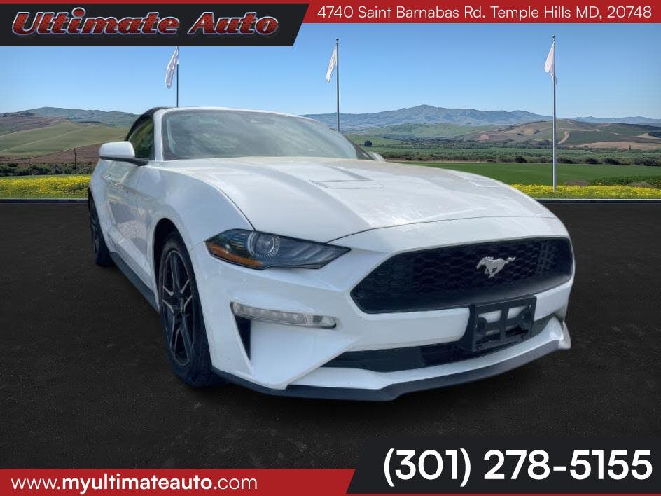 2021 Ford Mustang EcoBoost Premium Convertible RWD