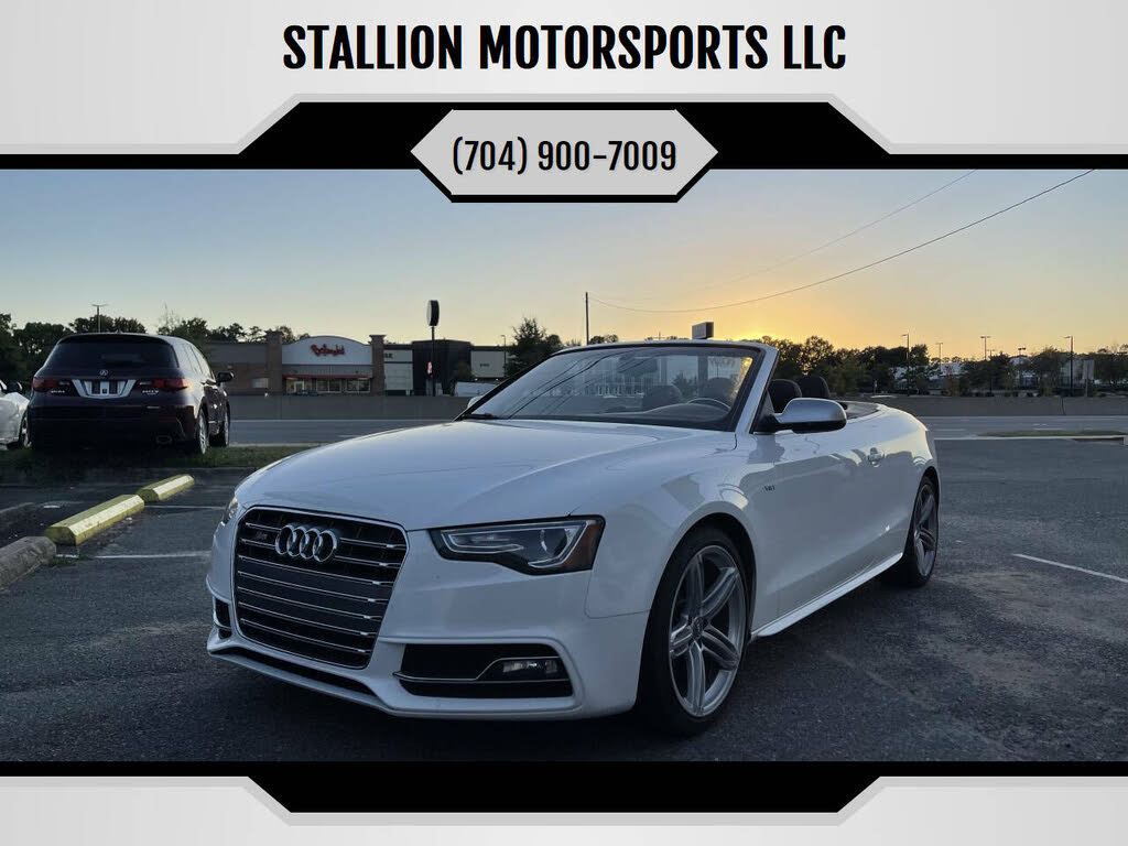 2013 Audi S5 3.0T quattro Premium Plus Cabriolet AWD