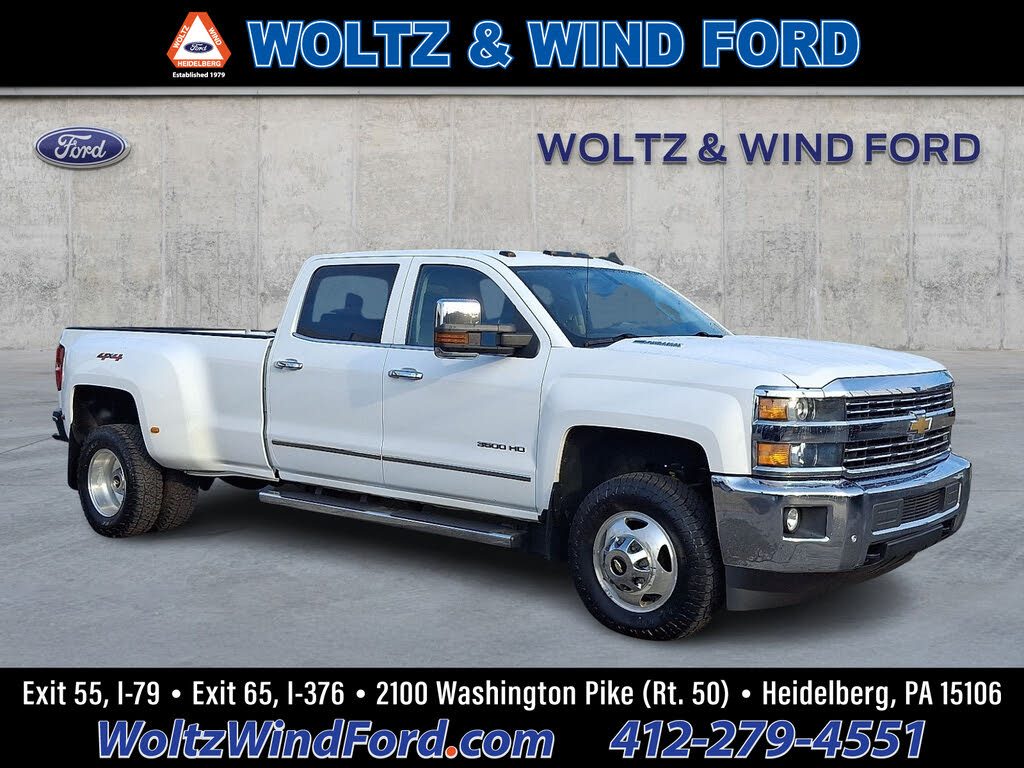 2015 Chevrolet Silverado 3500HD LTZ Crew Cab 4WD