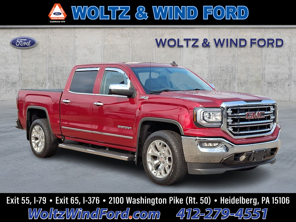2018 GMC Sierra 1500 SLT Crew Cab 4WD