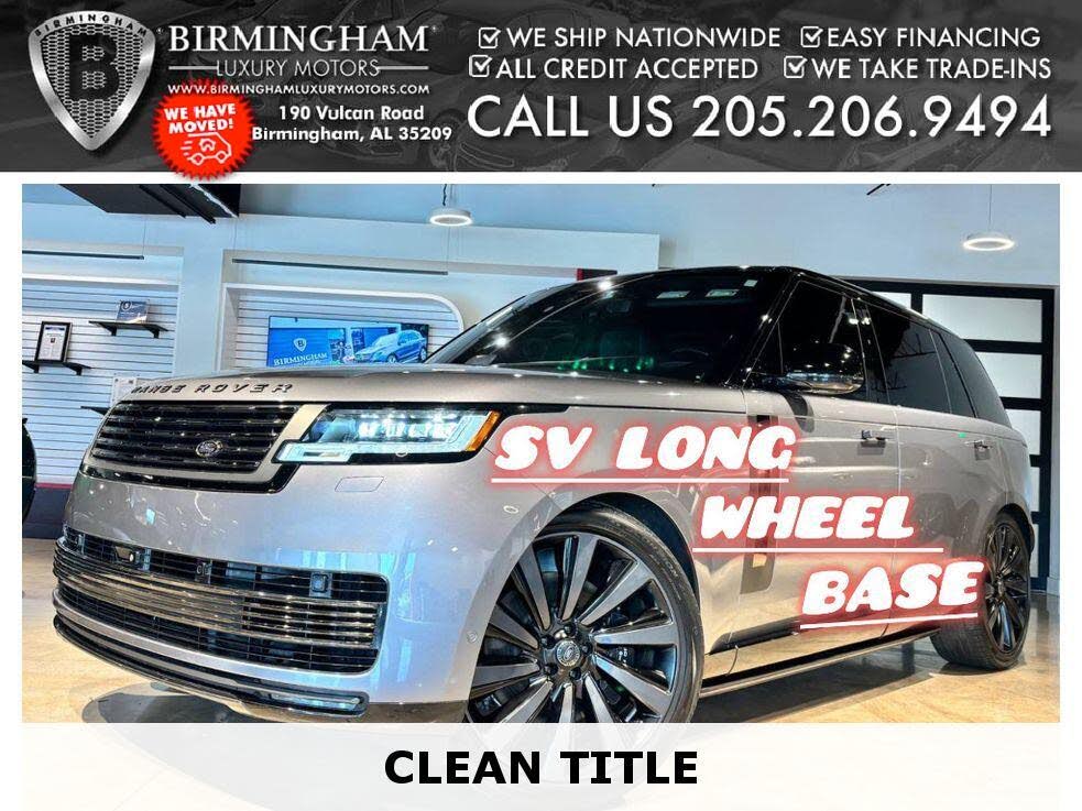 2023 Land Rover Range Rover P530 SV LWB AWD