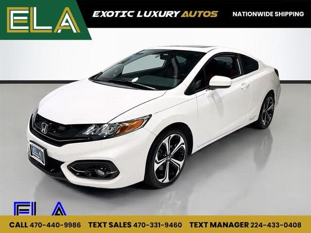 2014 Honda Civic Coupe Si with Nav and Summer Tires