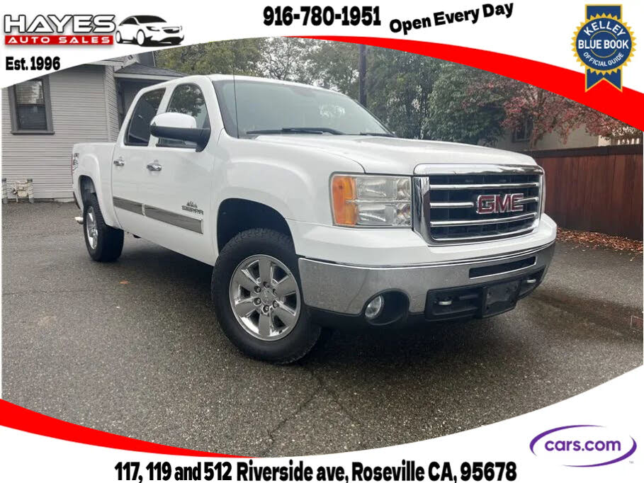 2012 GMC Sierra 1500 SLE Crew Cab 4WD