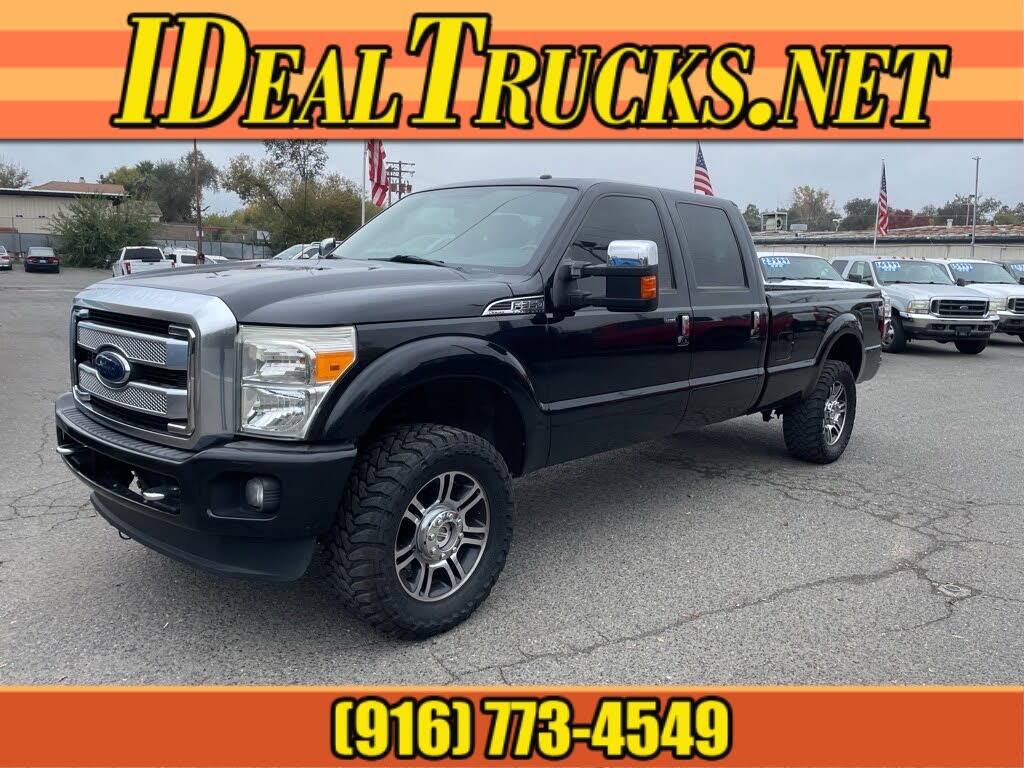 2013 Ford F-350 Super Duty Platinum Crew Cab 4WD