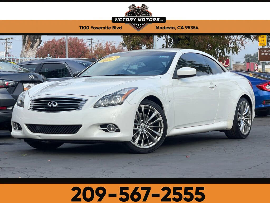 2014 INFINITI Q60 Convertible RWD