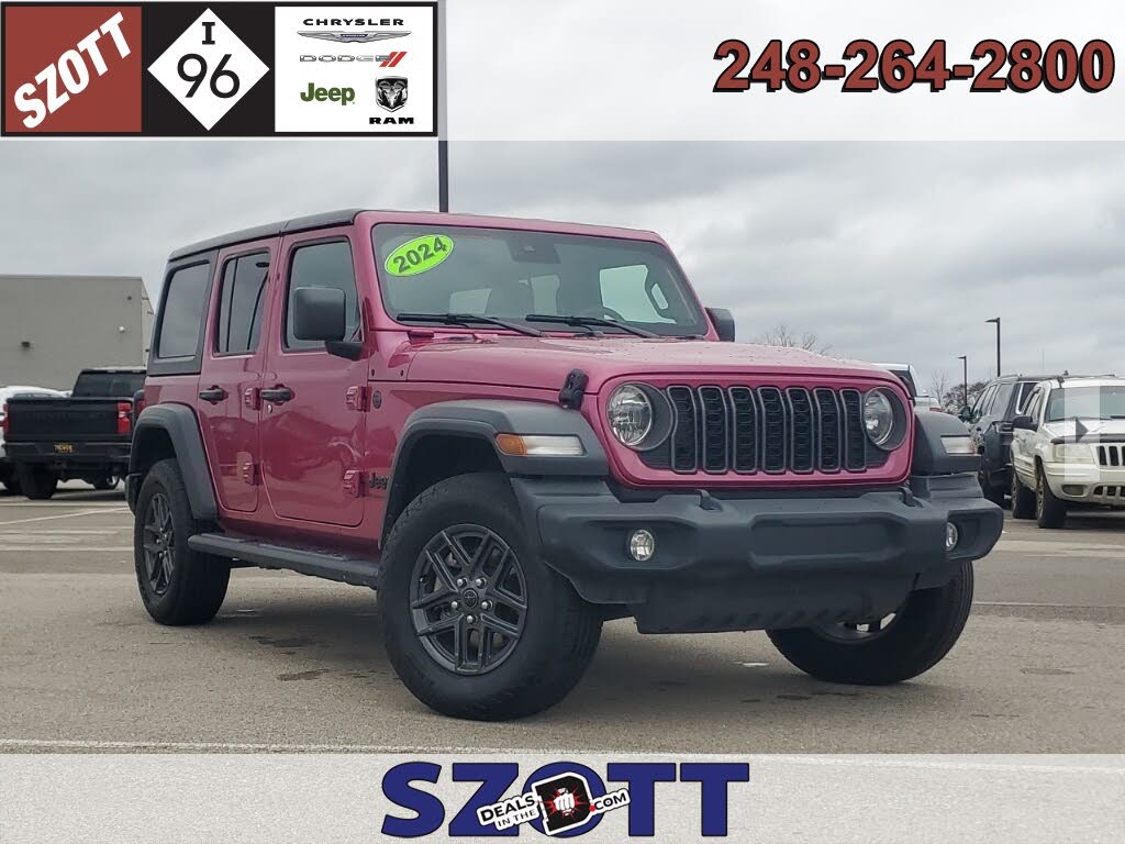 2024 Jeep Wrangler Sport S 4-Door 4WD