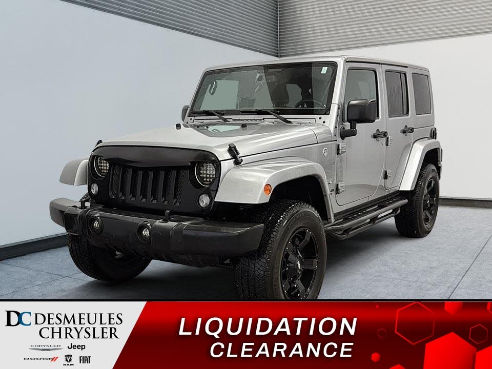2016 Jeep Wrangler Unlimited Sahara 4WD