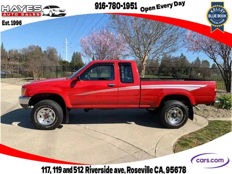 1990 Toyota Pickup 2 Dr Deluxe 4WD Extended Cab SB