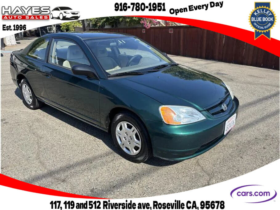 2001 Honda Civic Coupe LX