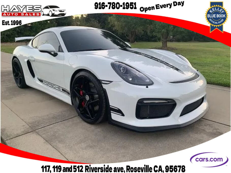 2016 Porsche Cayman GT4