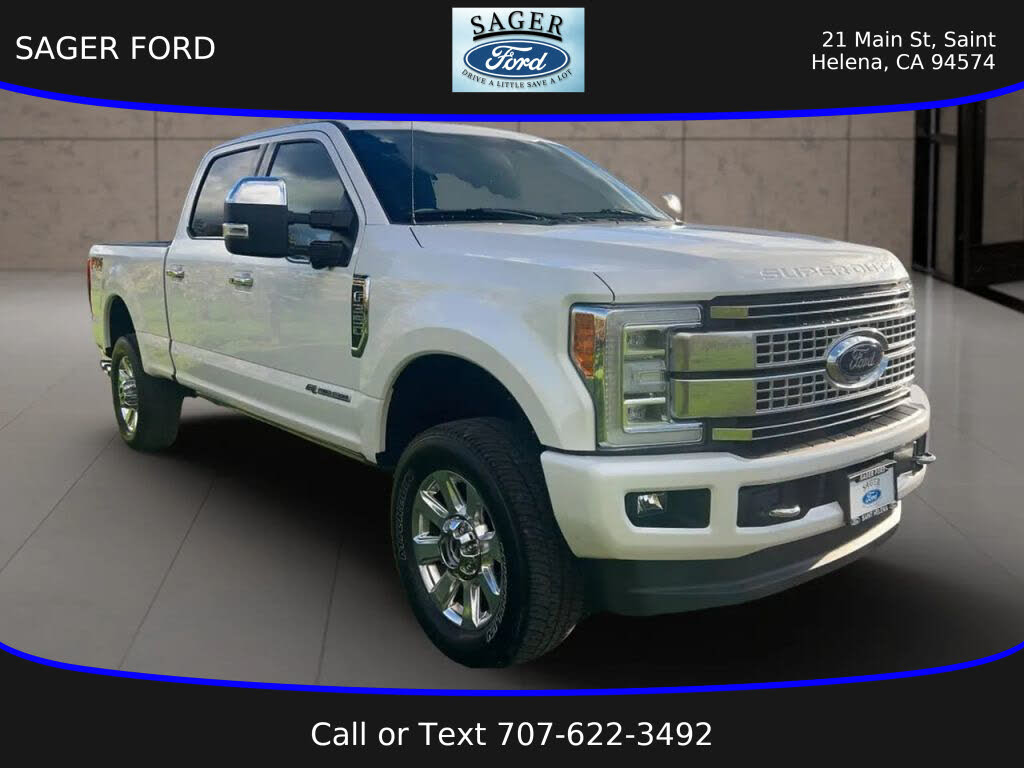 2019 Ford F-350 Super Duty Platinum Crew Cab 4WD