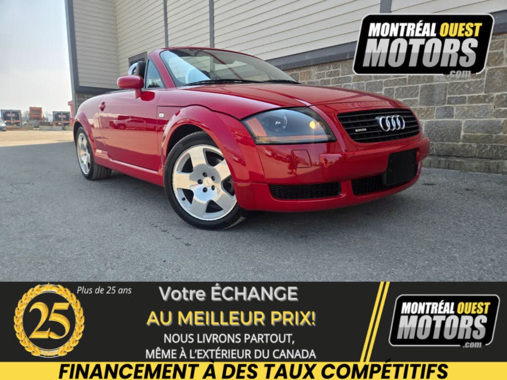 2001 Audi TT 1.8T 225hp quattro Roadster AWD