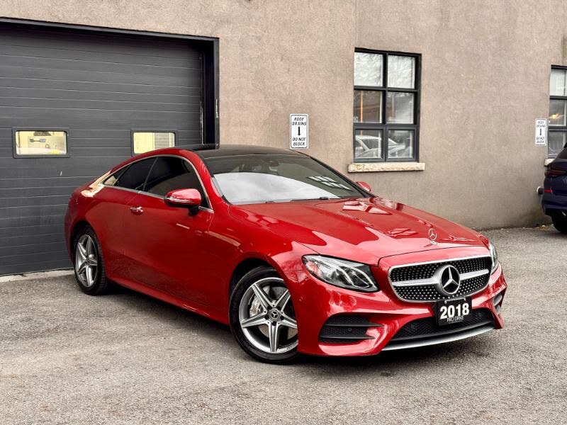 Mercedes-Benz E-Class E 400 4MATIC Coupe AWD 2018