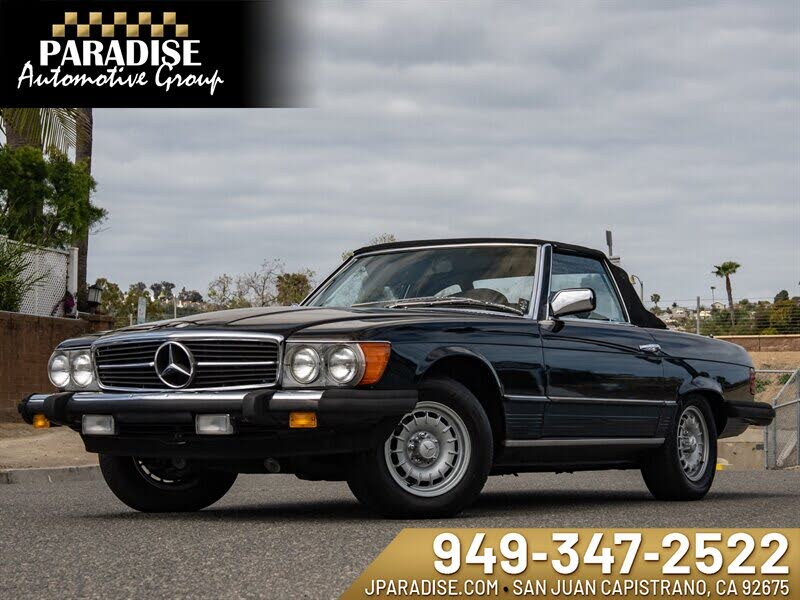 1985 Mercedes-Benz 380-Class 380SL Convertible