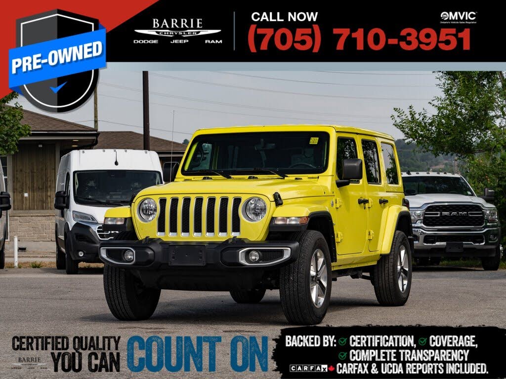 Jeep Wrangler Sahara 4-Door 4WD 2023