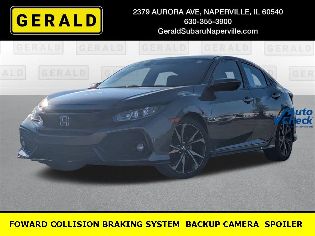 2019 Honda Civic Hatchback Sport FWD