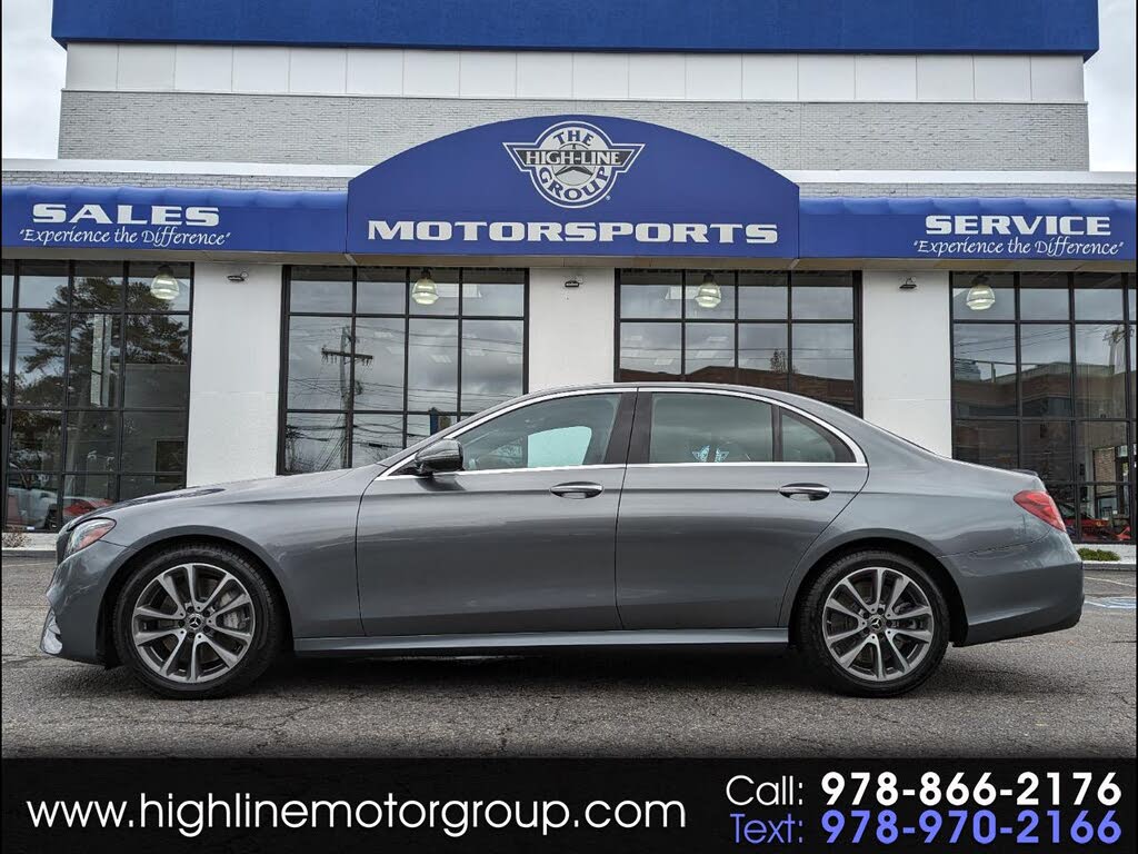 2019 Mercedes-Benz E-Class E 450 4MATIC Sedan AWD
