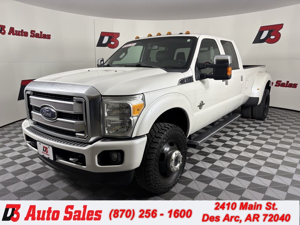 2015 Ford F-350 Super Duty Platinum Crew Cab LB DRW 4WD