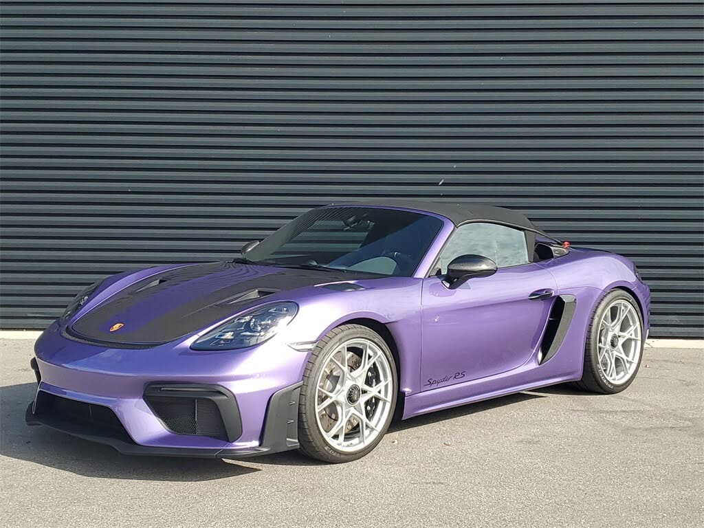 2024 Porsche 718 Boxster Spyder RS RWD