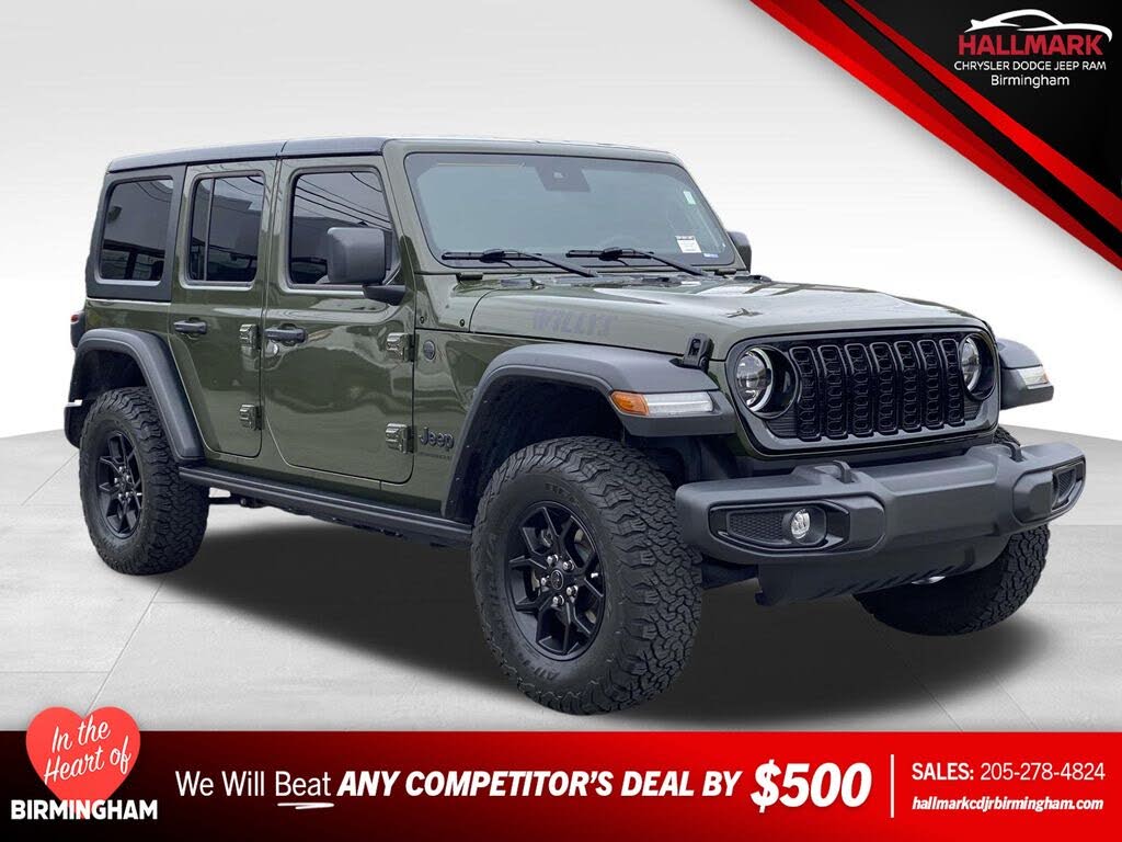 2024 Jeep Wrangler Willys 4-Door 4WD