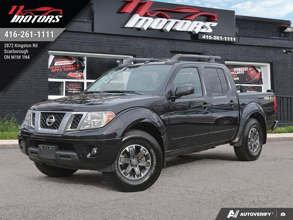 2019 Nissan Frontier PRO-4X Crew Cab 4WD