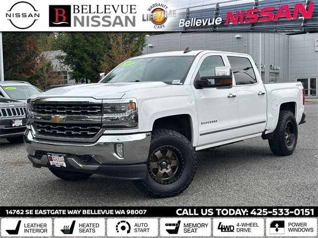 2017 Chevrolet Silverado 1500 LTZ Crew Cab 4WD