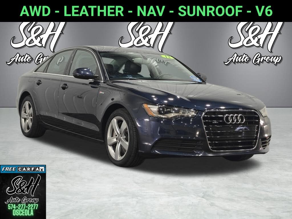 2012 Audi A6 3.0T quattro Premium Plus Sedan AWD