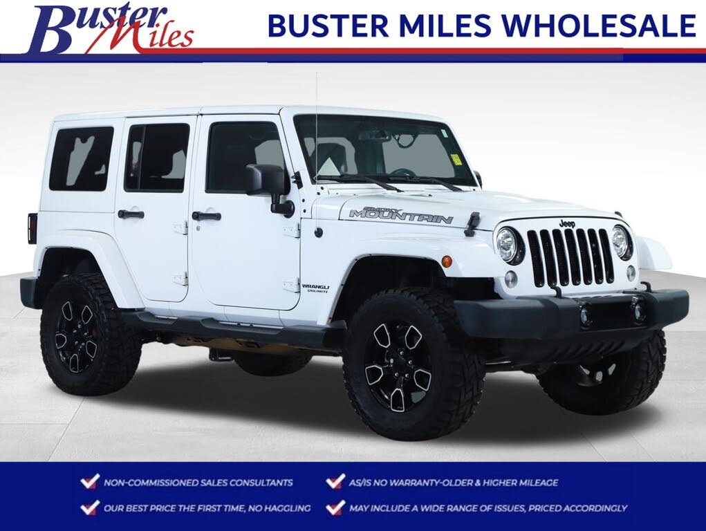 2017 Jeep Wrangler Unlimited Sahara 4WD