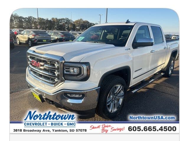 2018 GMC Sierra 1500 SLT Crew Cab 4WD