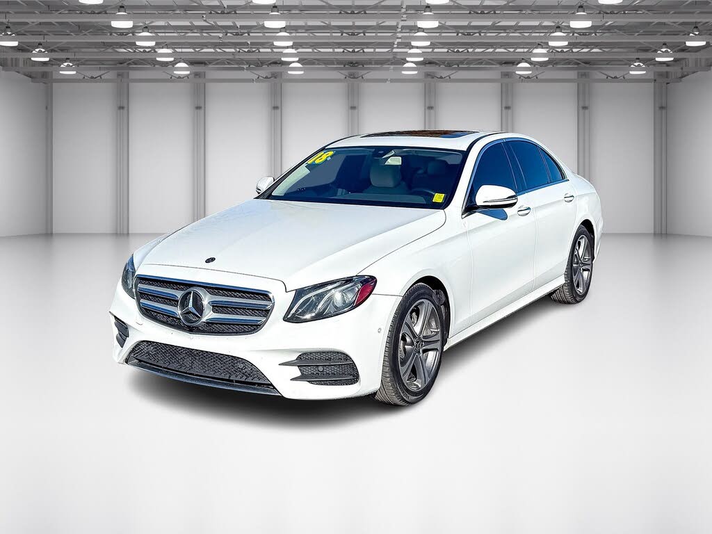2018 Mercedes-Benz E-Class E 300 4MATIC Sedan AWD