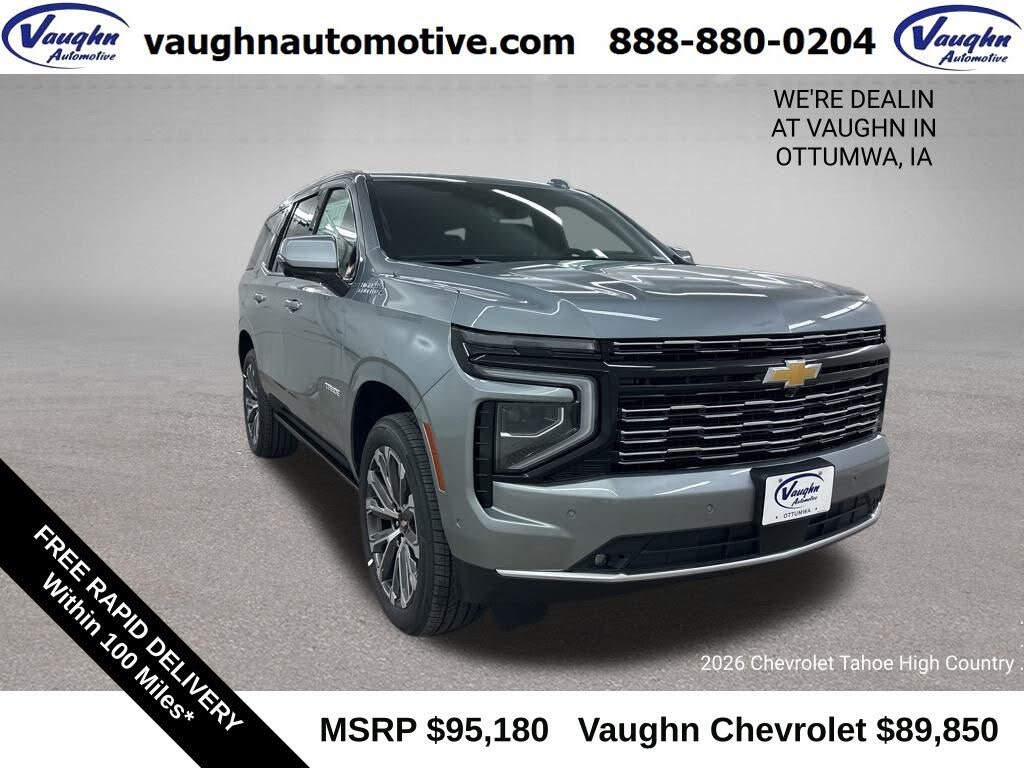 2026 Chevrolet Tahoe High Country 4WD