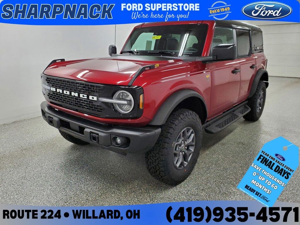 2025 Ford Bronco Badlands 4-Door 4WD