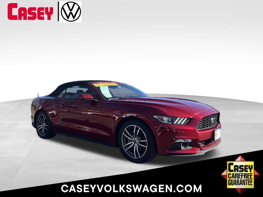 2017 Ford Mustang EcoBoost Premium Convertible RWD