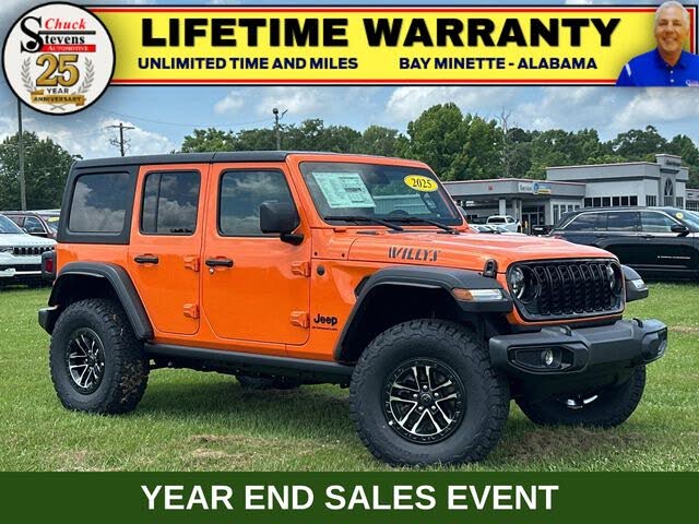 2025 Jeep Wrangler Willys 4-Door 4WD